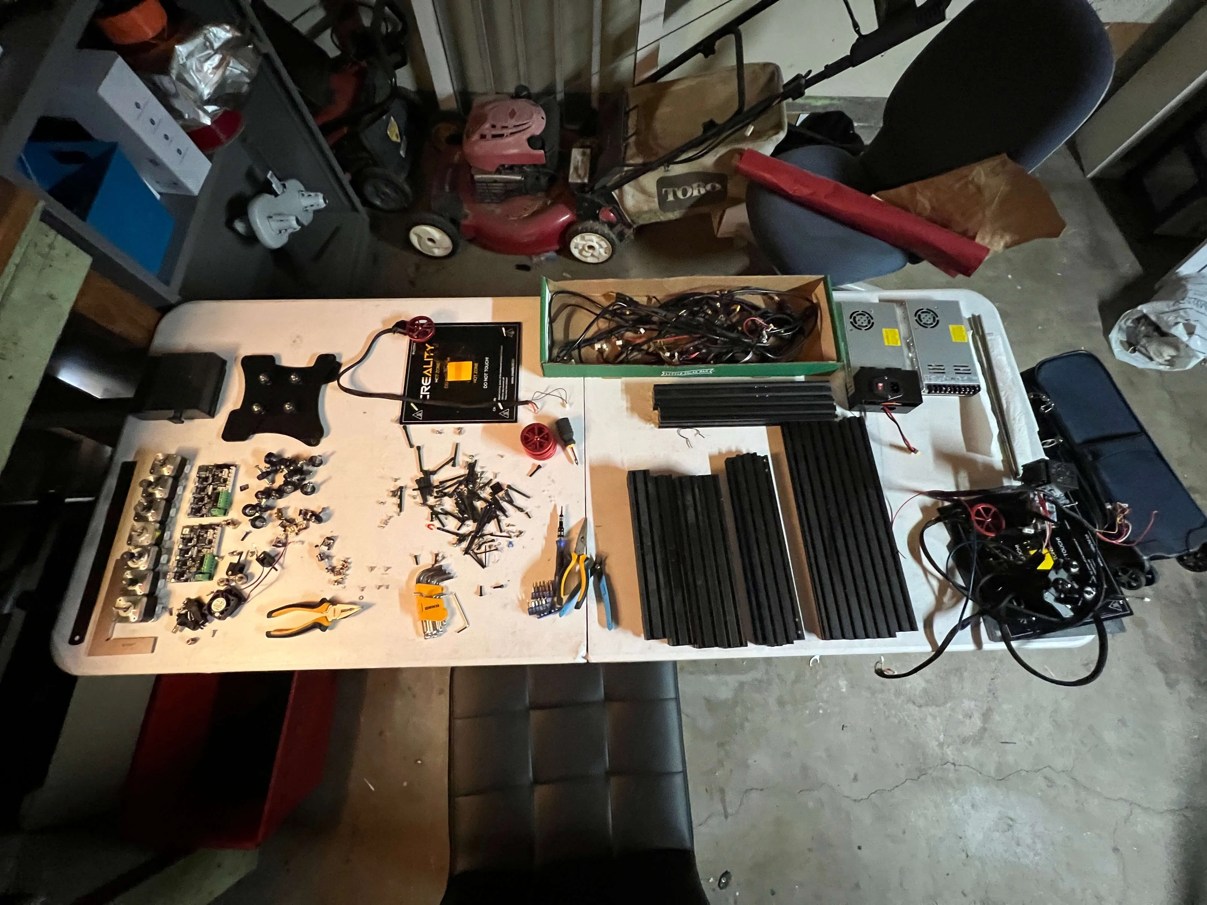 A collection of all the parts I gathered so far